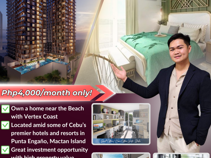 Seaview Condo Pre-selling (studio, home office, 1 bedroom, 2 bedroom)