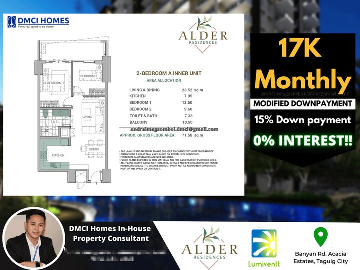 | Pre Selling Condo in Taguig 16K only