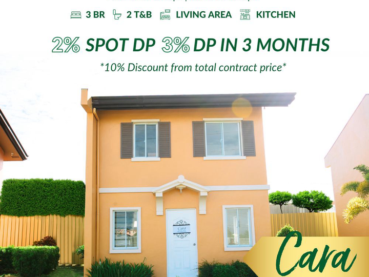 3-bedroom Ready to occupy in 5 months in Davao City Davao del Sur