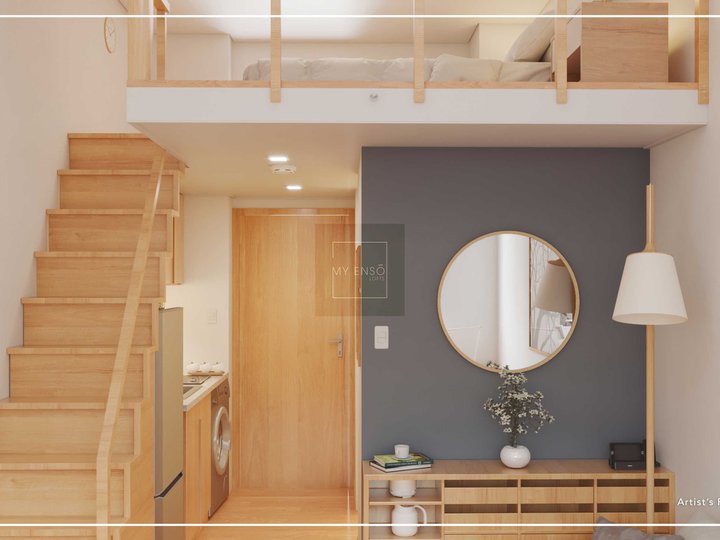 Well-proportioned Studio Unit Apartment at My Enso Loft by PH1 World Developer in Quezon City