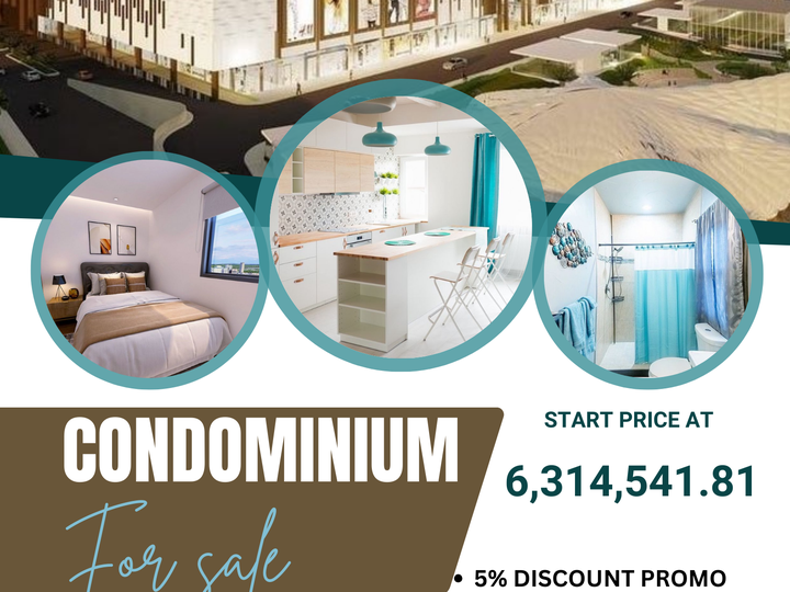 42.06 sqm 2-bedroom Condo For Sale in Pasig Metro Manila