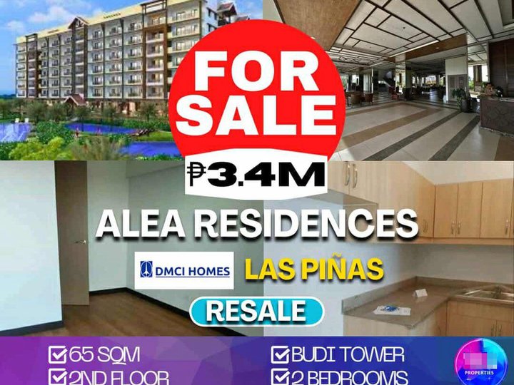 Alea Residences For Sale 65 sqm 2BR with Title in Las Pinas