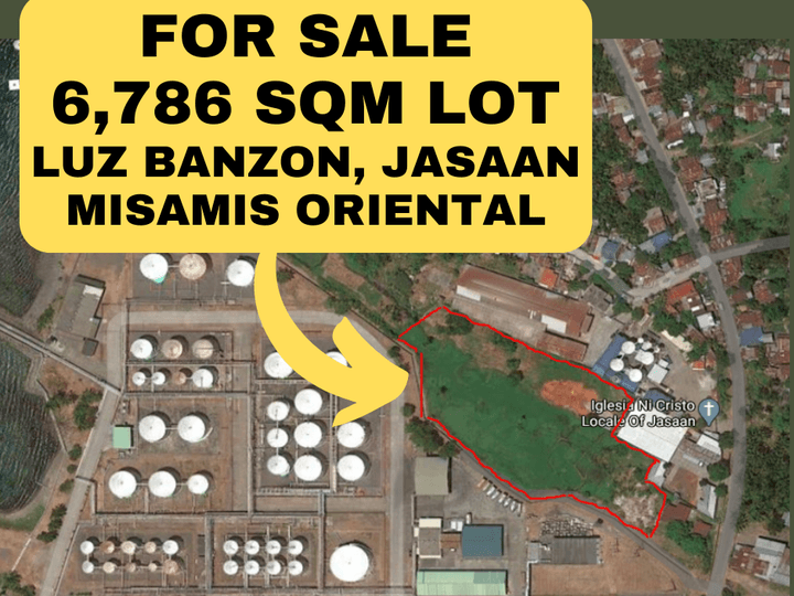6,786 Sqm Lot For Sale Jasaan Misamis Oriental beside Philippine Kao