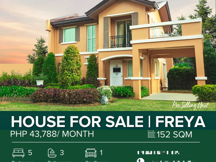 152 Sqm House For Sale: FREYA NRFO in Camella Subic Alta