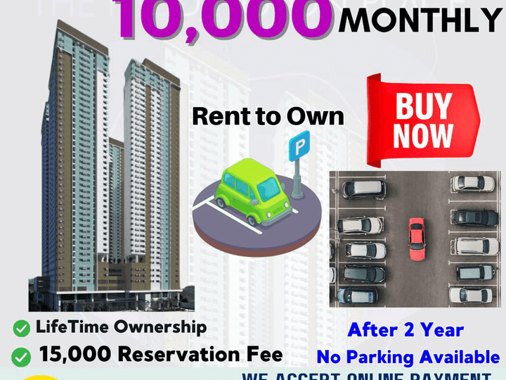 10K Monthly Parking The Paddington place 12.50 sqm Mandaluyong City