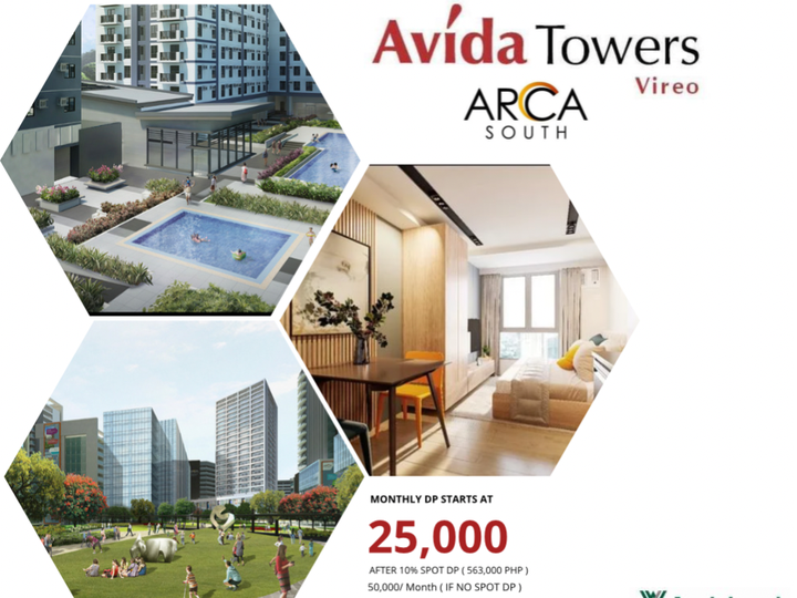 Condo for Sale in Vireo Towers Arca South Taguig