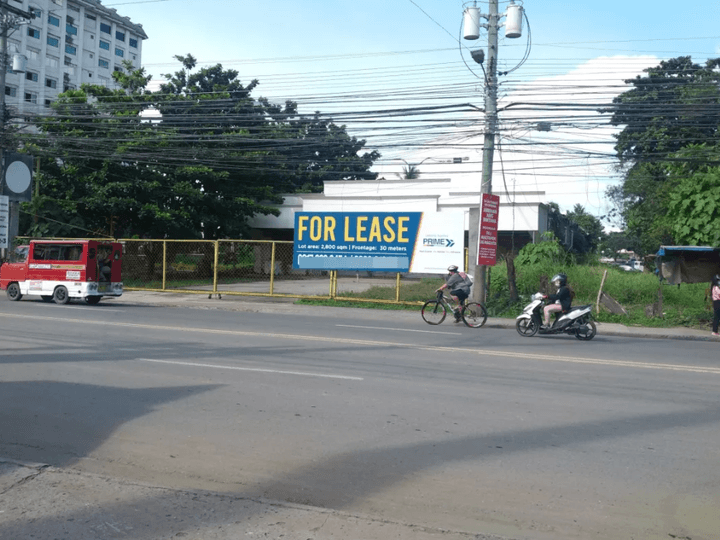 2,000 sqm Prime Commercial Lot for Rent In Buhangin, Davao City