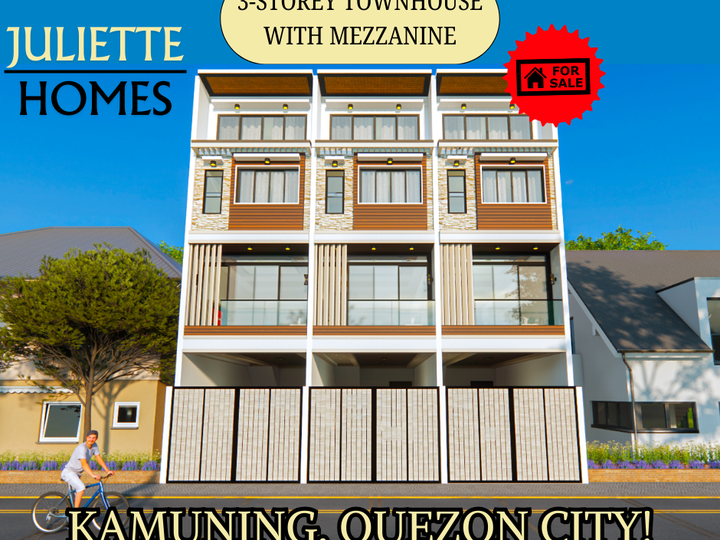 3 STOREY TOWNHOUSE WITH MEZZANINE IN KAMUNING