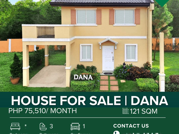 121 sqm House For Sale: Dana RFO in Camella Baliuag