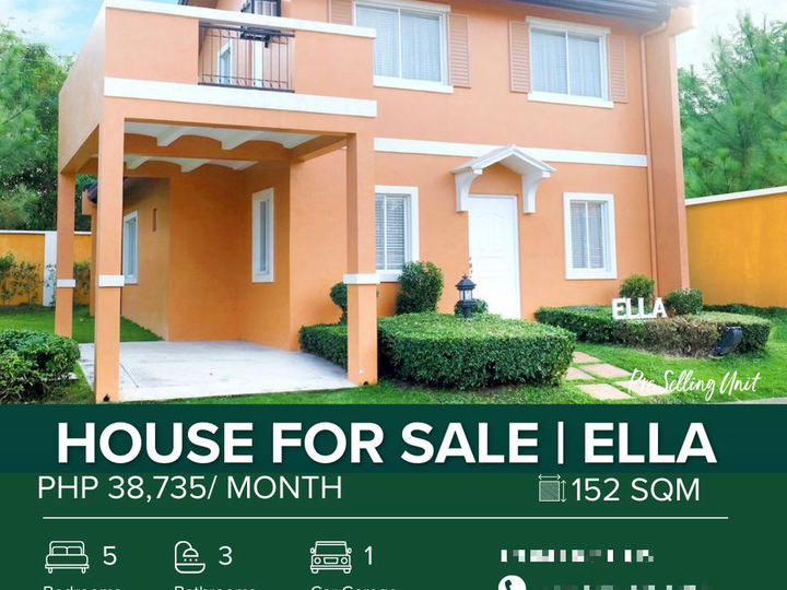 152 Sqm House For Sale: ELLA Model NRFO in Camella Subic Alta