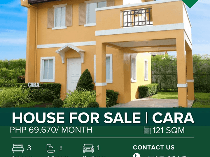 121 sqm House For Sale: Cara RFO in Camella Baliwag