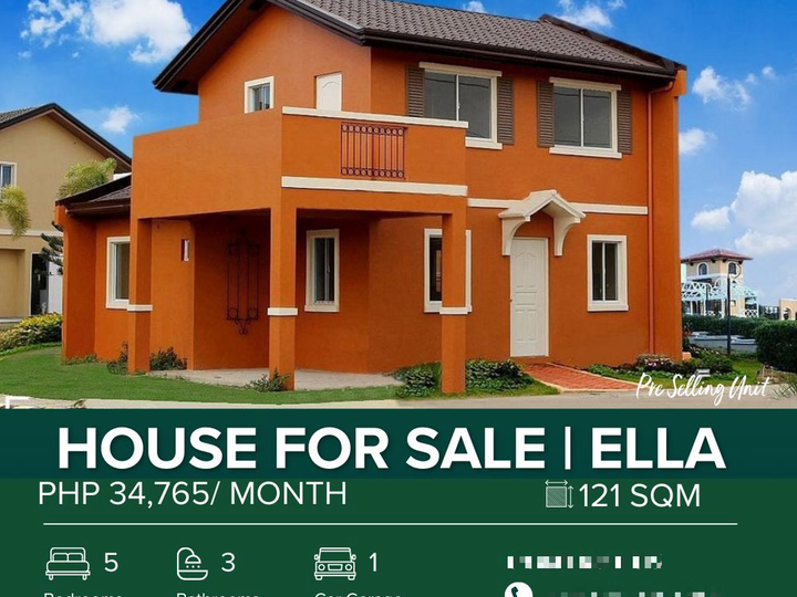 121 Sqm House For Sale: ELLA Model NRFO in Camella Subic Alta