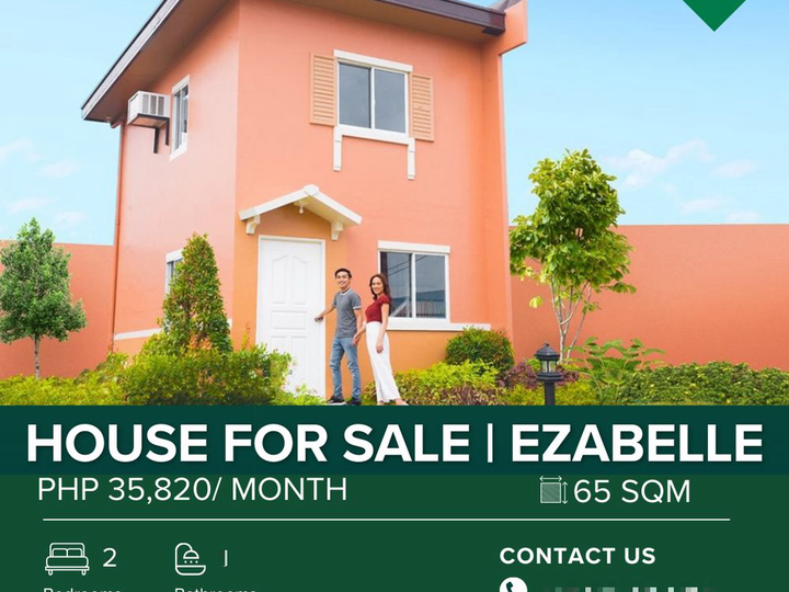 65 sqm House For Sale: Ezabelle RFO in Camella Baliwag