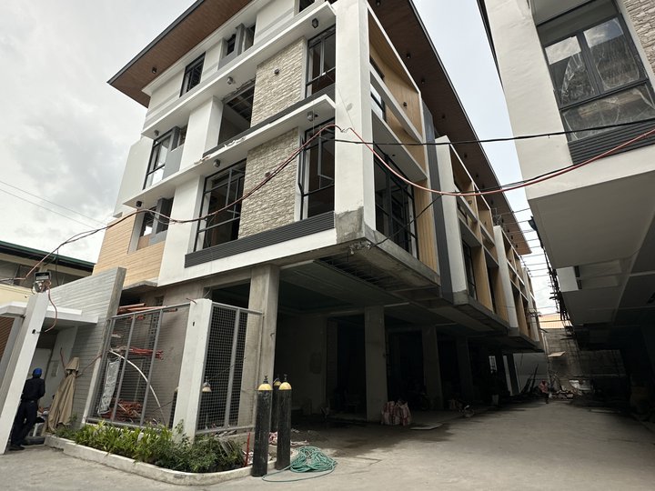 Fully-finished Brand New Townhouse For Sale near Banawe Quezon City