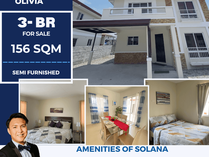 For Sale House And Lot 3-Bedroom With 2 Carport In Solana Casa Real Pampanga