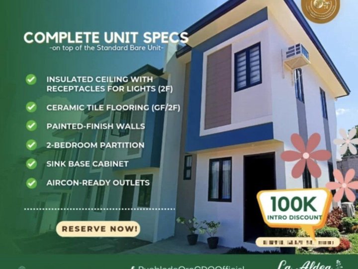 Affordable House for Sale in Uptown CDO