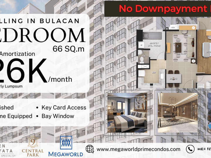 PRE-SELLINB 1 BEDROOM WITH BALCONY IN NORTHWIN GLOBAL CITY