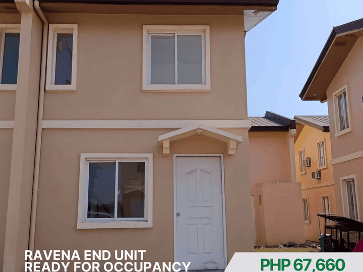 Ravena End Unit Completed Unit for Sale in Camella Bacolod South