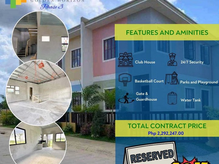 3-bedroom  Townhouse For Sale in Trece Martires Cavite