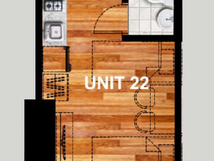 Studio Unit at Plumeria Heights by Vista Land - CRS0259