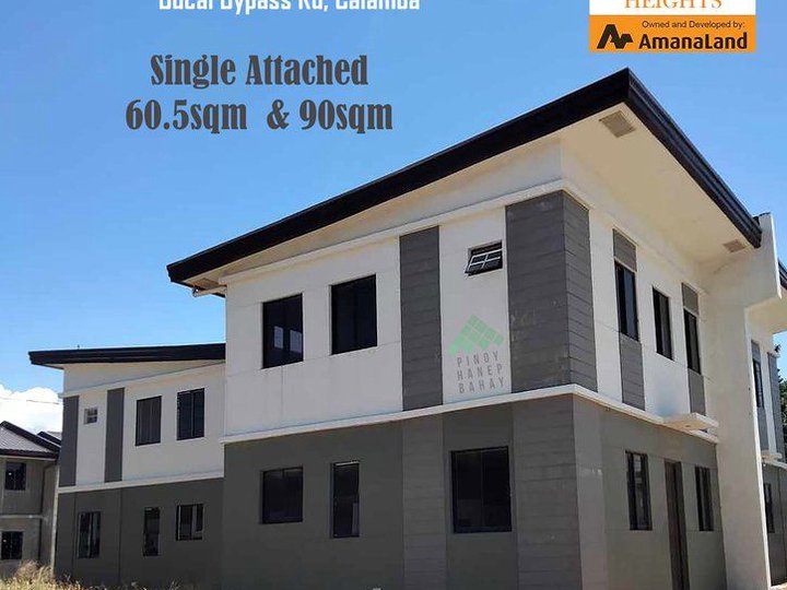 RFO and Non RFO Single Attached House for sale in Calamba Laguna