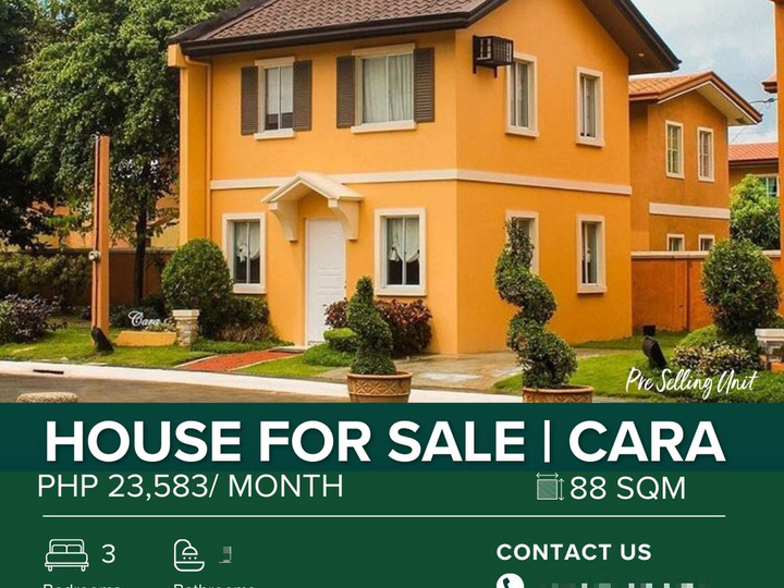 88 Sqm House For Sale: CARA Model NRFO in Camella Subic Alta