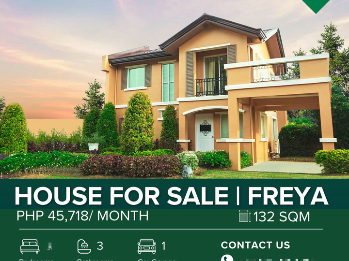 132 sqm House For Sale: Freya NRFO in Camella Baliwag