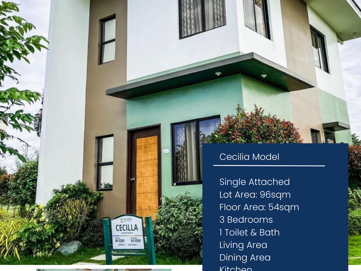 4 Bedroom Single Detached House For Bank Financing in Cavite