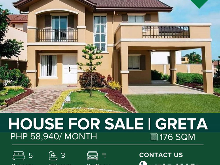 176 Sqm House For Sale: Greta NRFO in Camella Baliwag