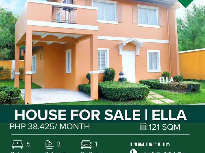 121 Sqm House For Sale: Ella NRFO in Camella Baliwag