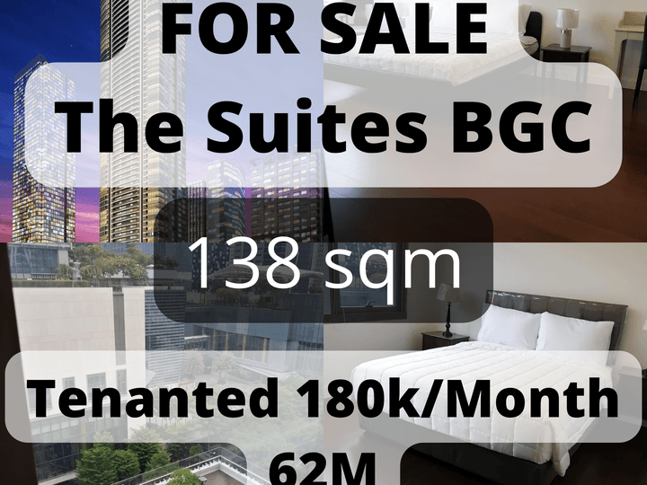 138.00 sqm 2-bedroom Condotels For Rent in Taguig Metro Manila