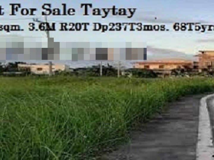 Im Selling Residential Lot in Taytay Rizal,Near Tiangge