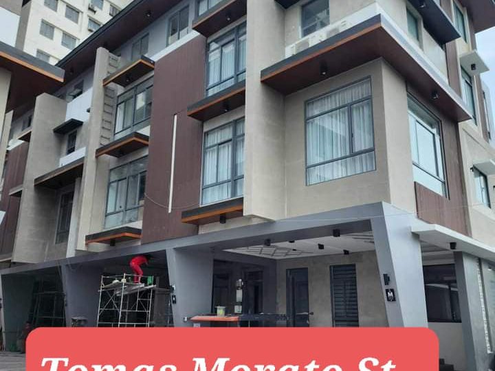 Ready For Occupancy 4-bedroom Townhouse house and Lot For Sale in Tomas Morato Quezon City