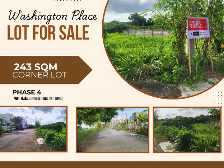 Washington Dasmarinas Cavite Corner Lot