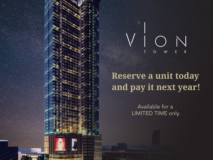 Vion Tower | LIGHTEST TERMS AND LOWEST PRICE PER SQM. IN MAKATI!