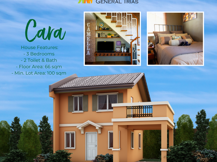3BR PRE-SELLING HOUSE AND LOT GENERAL TRIAS CAVITE
