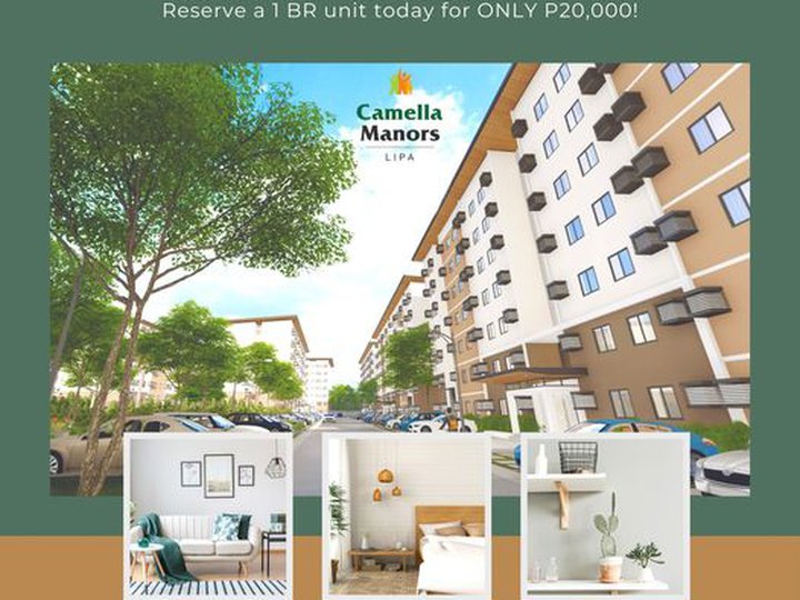 !Br Condo in Lipa with Expansive Amenities