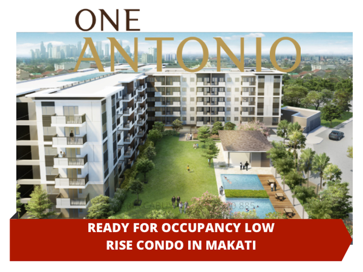 Low Rise Condo for Sale in One Antonio Makati