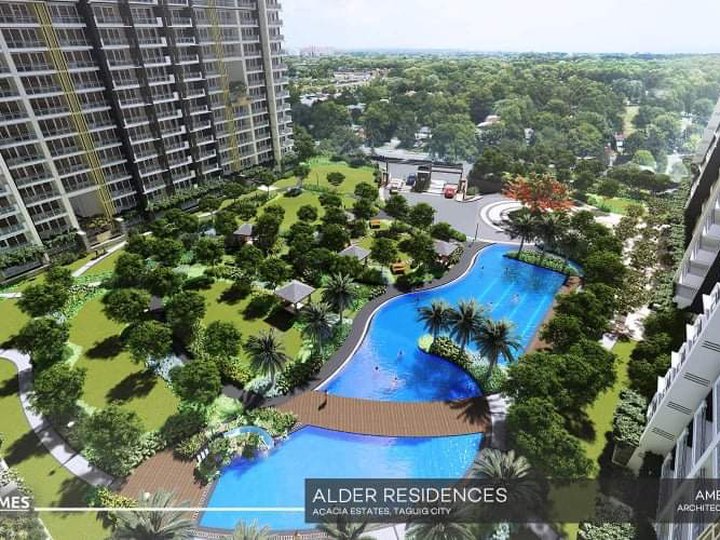 17K Monthly 2 Bedroom Condo in Taguig Near Mckinley Hills and The Fort