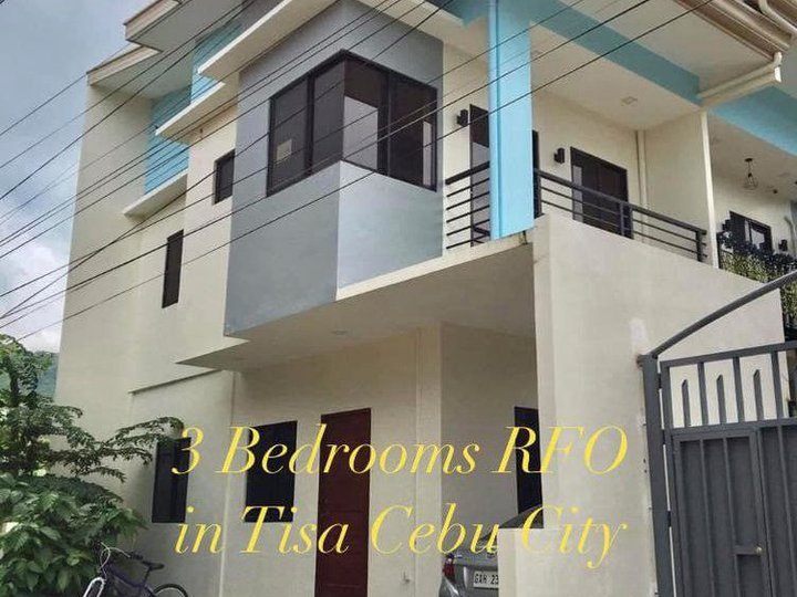 RFO 3 Bedrooms Townhouse for Sale in Tisa Hills, Cebu City