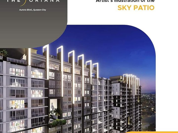 The Oriana Tower 61.50 sqm 2 Bedroom Residential in Quezon City