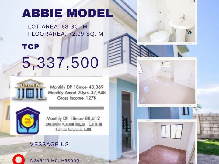 Ready For Occupancy 3-bedroom Single Attached House and Lot For Sale in Lanello General Trias Cavite