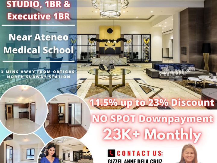 Near Meralco Pre-Selling 1BR condo for sale at The Sapphire Bloc East