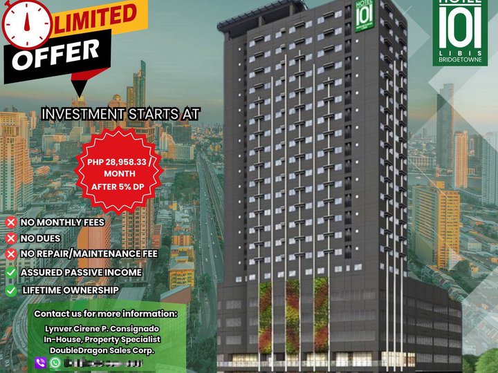 Hotel Unit For Sale In Quezon City Metro Manila