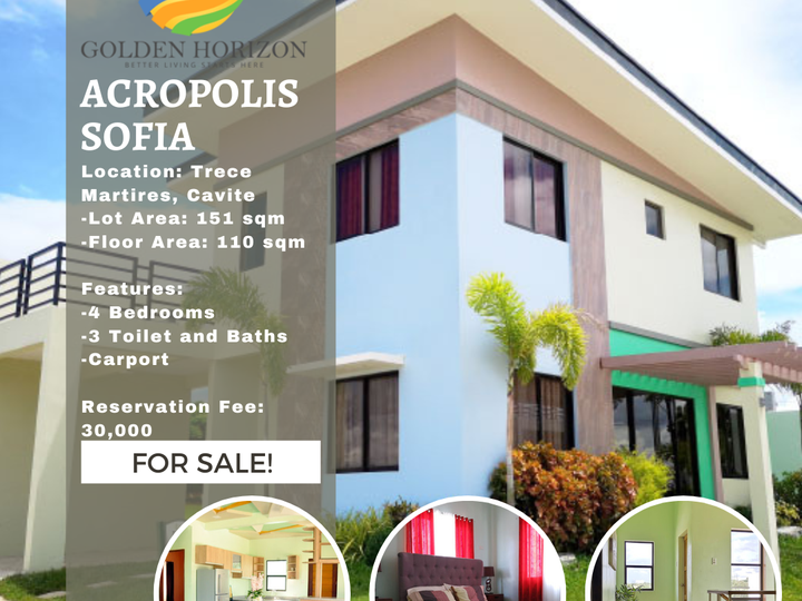 4BR Sofia Single Detached House For Sale in Trece Martires Cavite