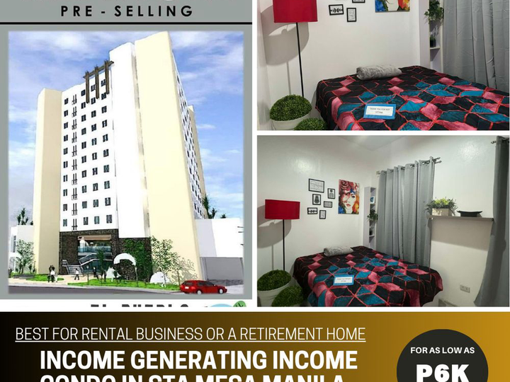 Income-Generating Condo in Sta. Mesa, Manila  Near SM Sta. Mesa & PUP!