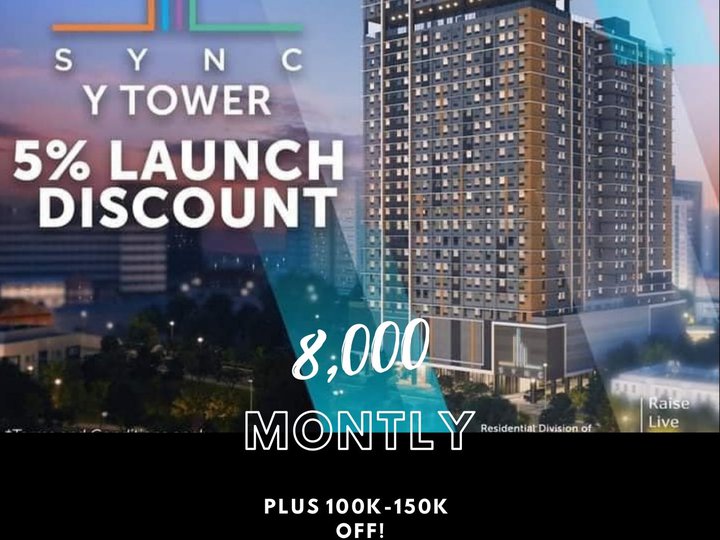 1 Bedroom Condominium For Sale Sync Y Tower C5 Pasig near Makati