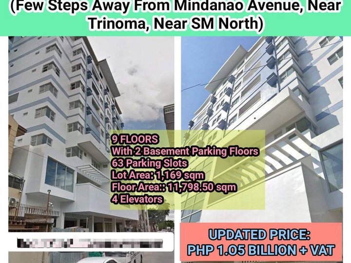 9-Level BrandNew Mixed-Use Building in Project 6,Quezon City For Sale
