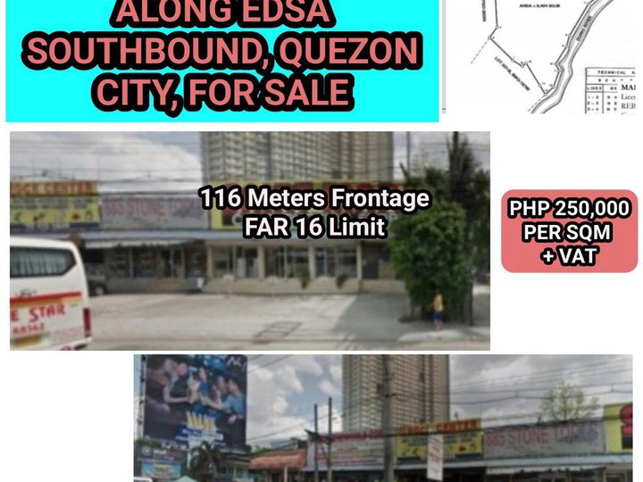 9404 sqm Prime Lot For Sale in Quezon City For Sale