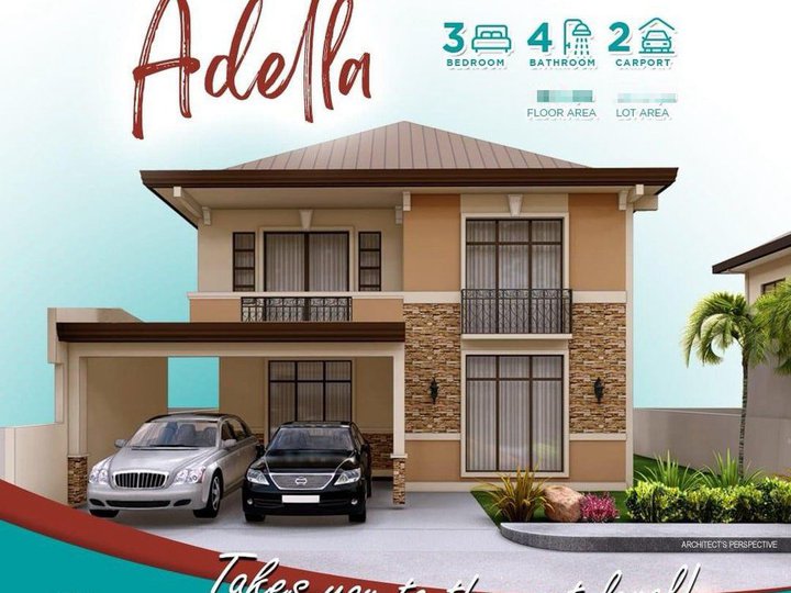 For Sale House And Lot 3-Bedroom| 2 Carport In Andorra Solana Casa Real Pampanga | Adella Model Unit